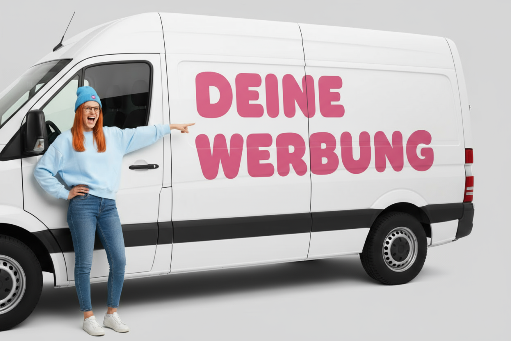Kfz-Folierung und Fahrzeugbeschriftung – Pink Mammut Werbetechnik in Schleswig-Holstein